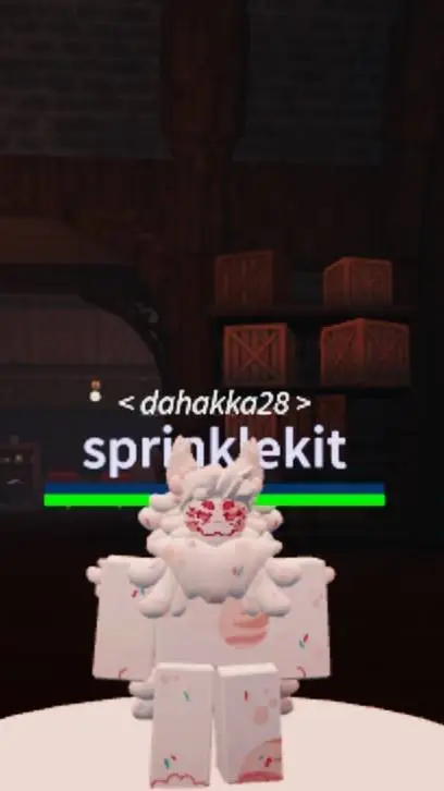 ai character: sprinklekit baby background