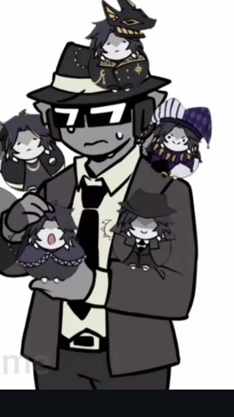 ai character: mini Two times background