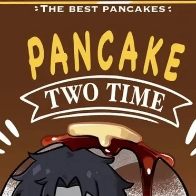 chat with ai character: pancake Two time
