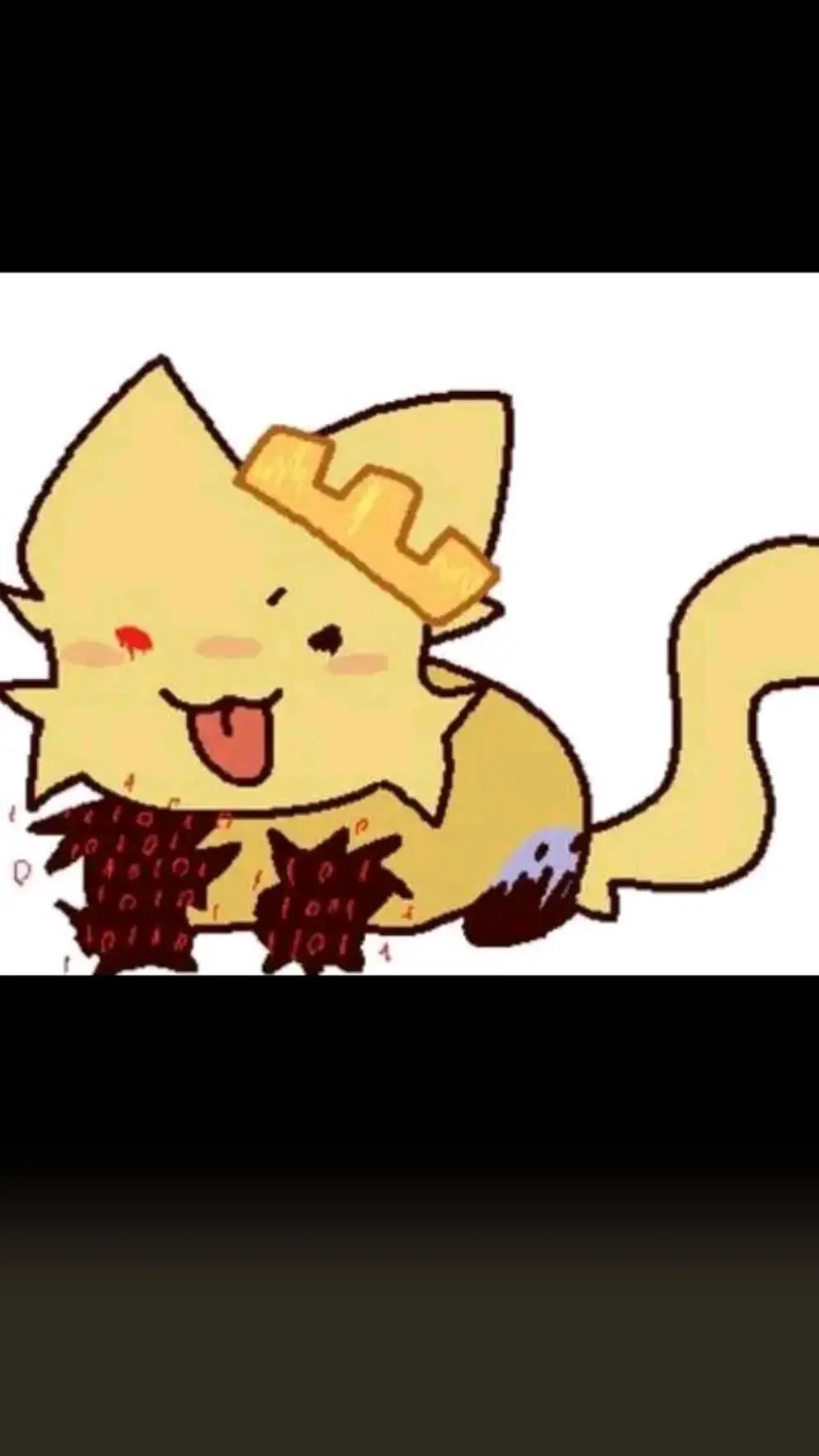 ai character: cat John doe background