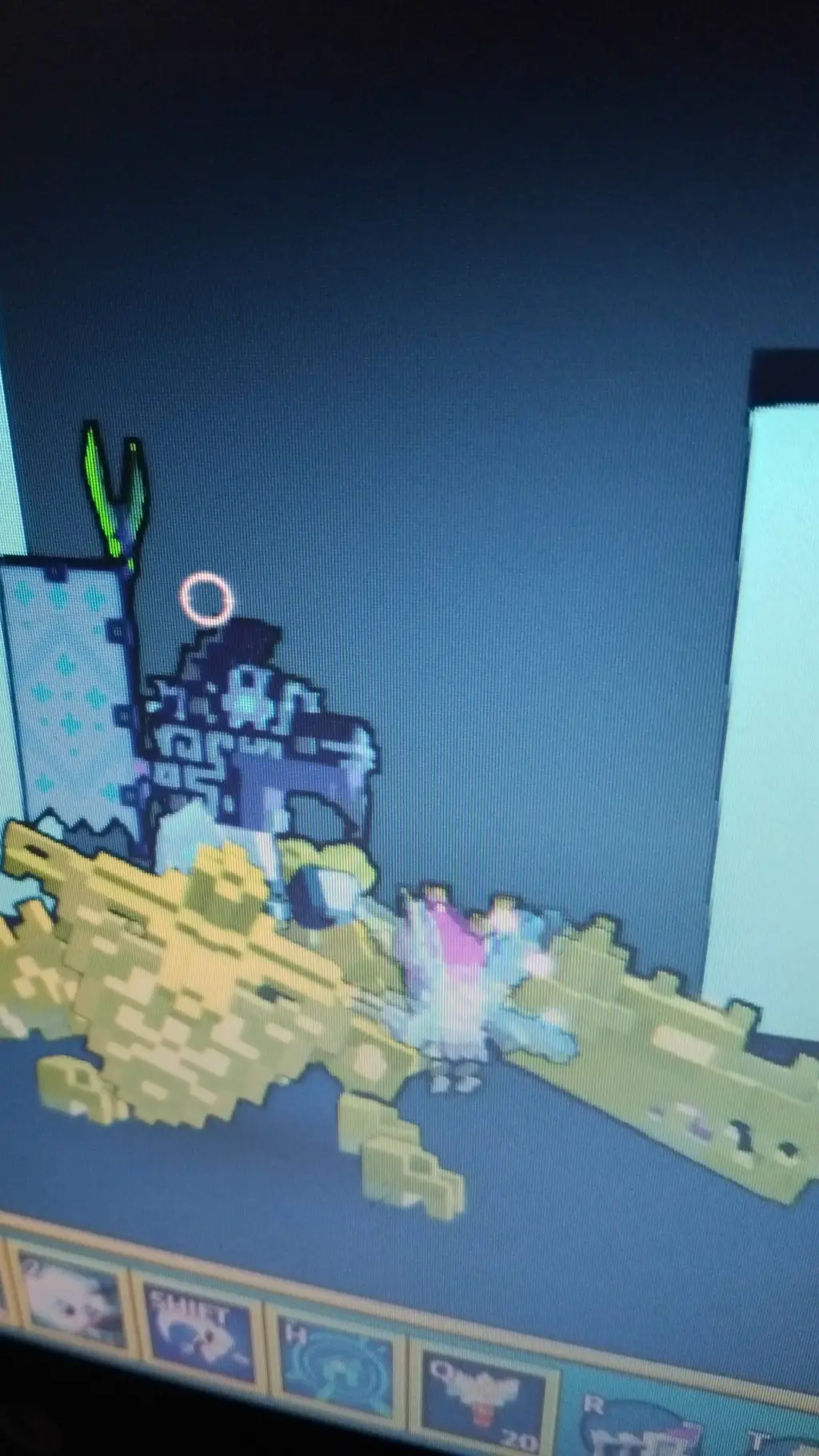 ai character: dragão dourado👍 background