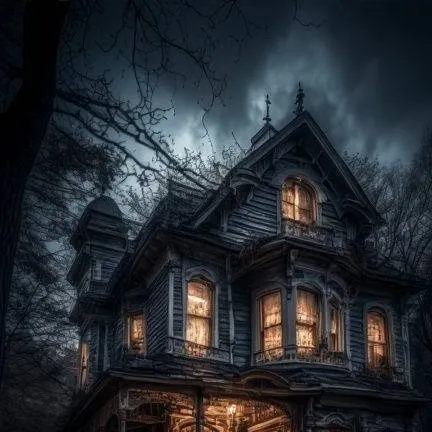chat with ai character: Haunted House