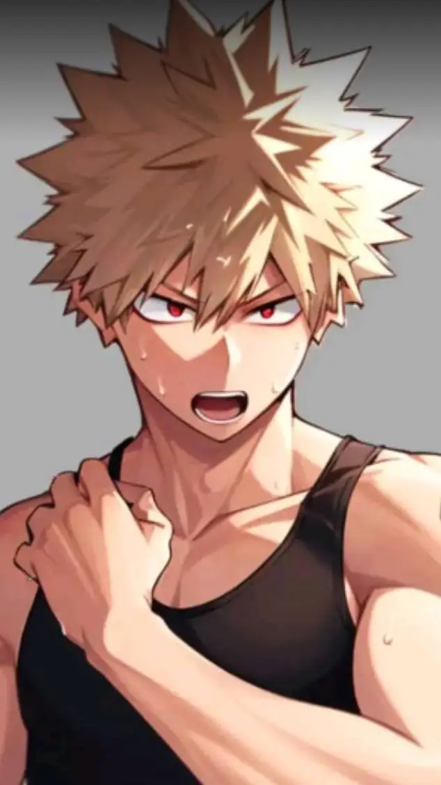 ai character: Bakugo and deku background