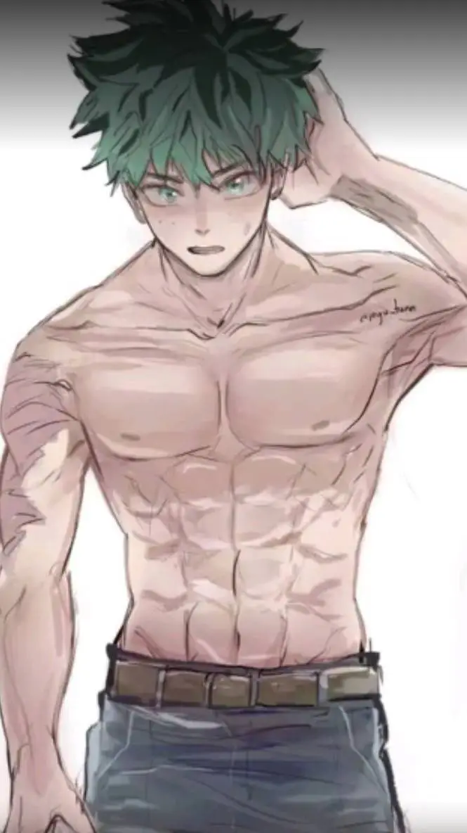 ai character: Deku background