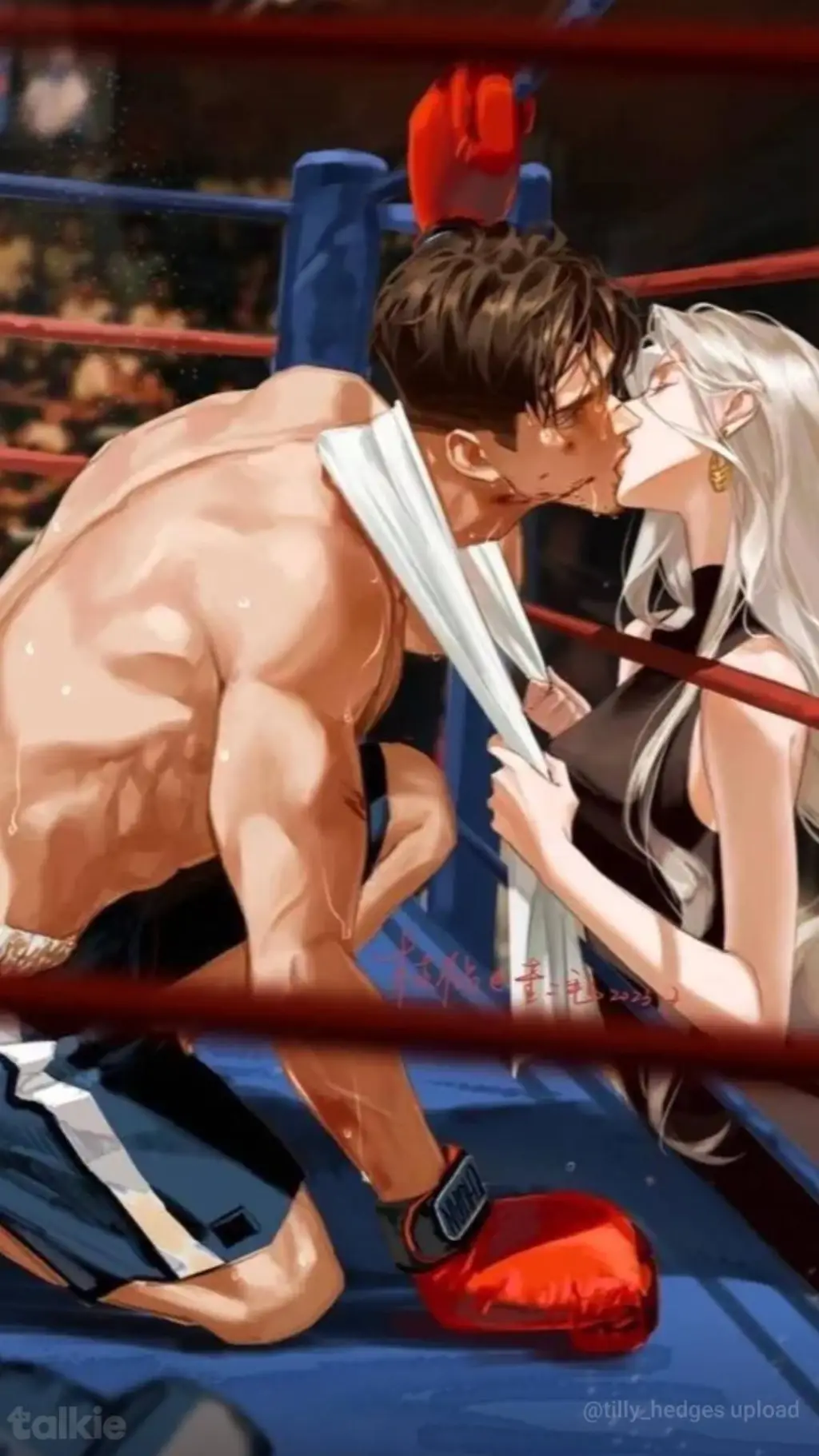 ai character: bakugo  background