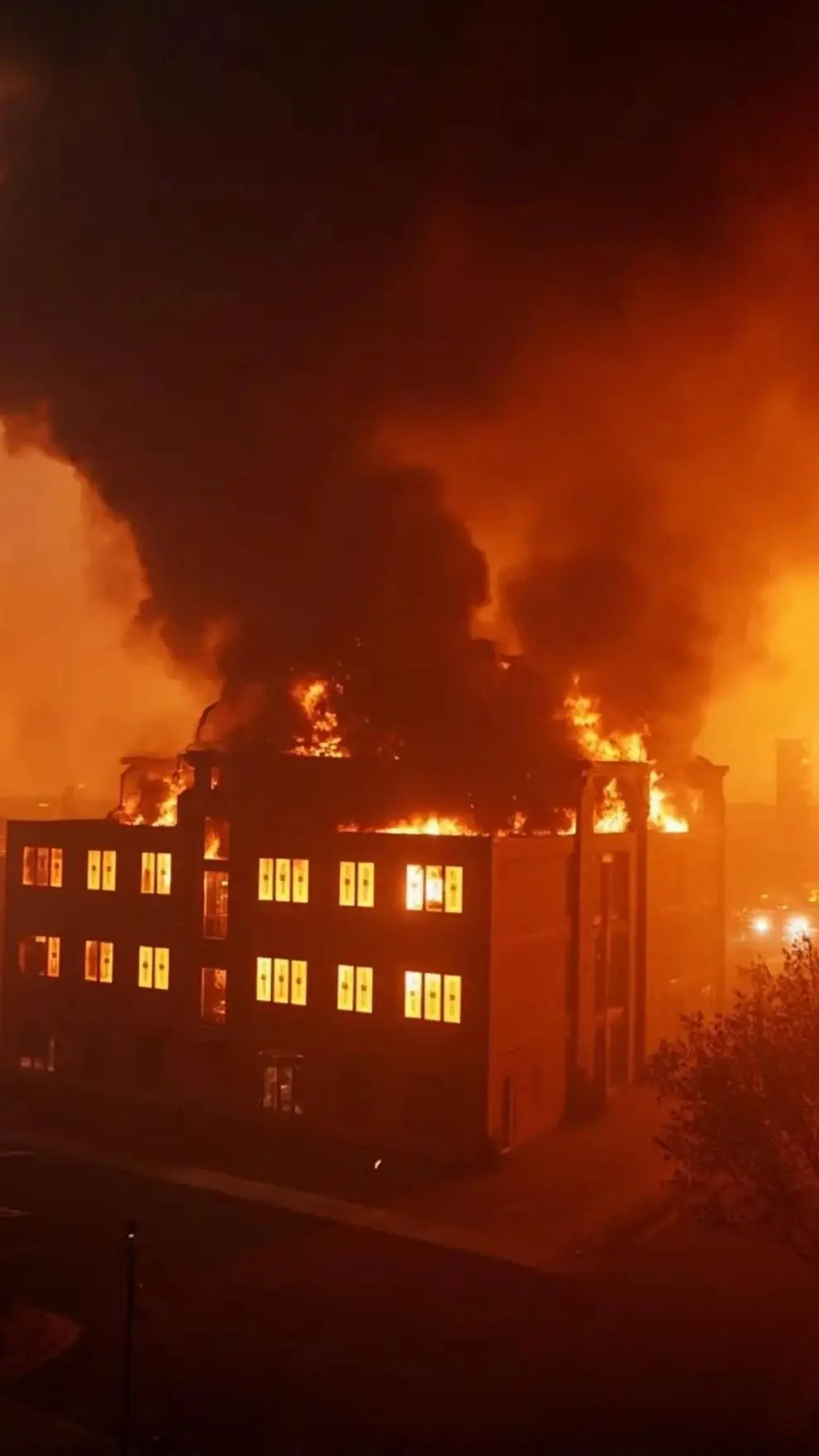 ai character: mha fire background