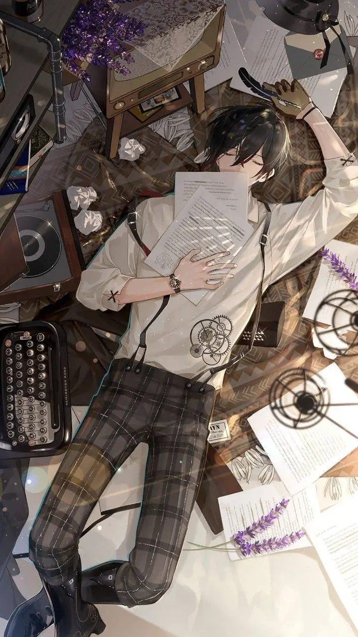 ai character: Edward✨ background
