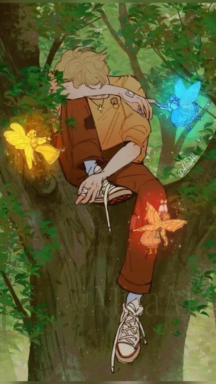 ai character: Oliver🍁 background