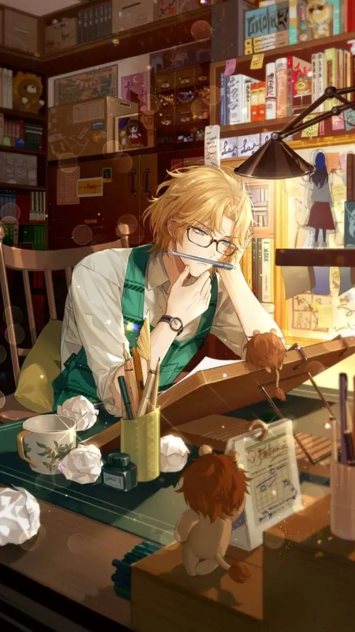 ai character: Daren🎥 background