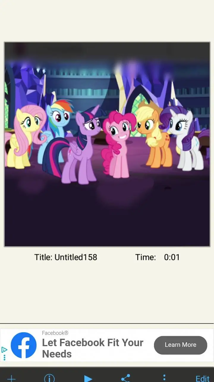 ai character: Last Talkie.(Mlp) background