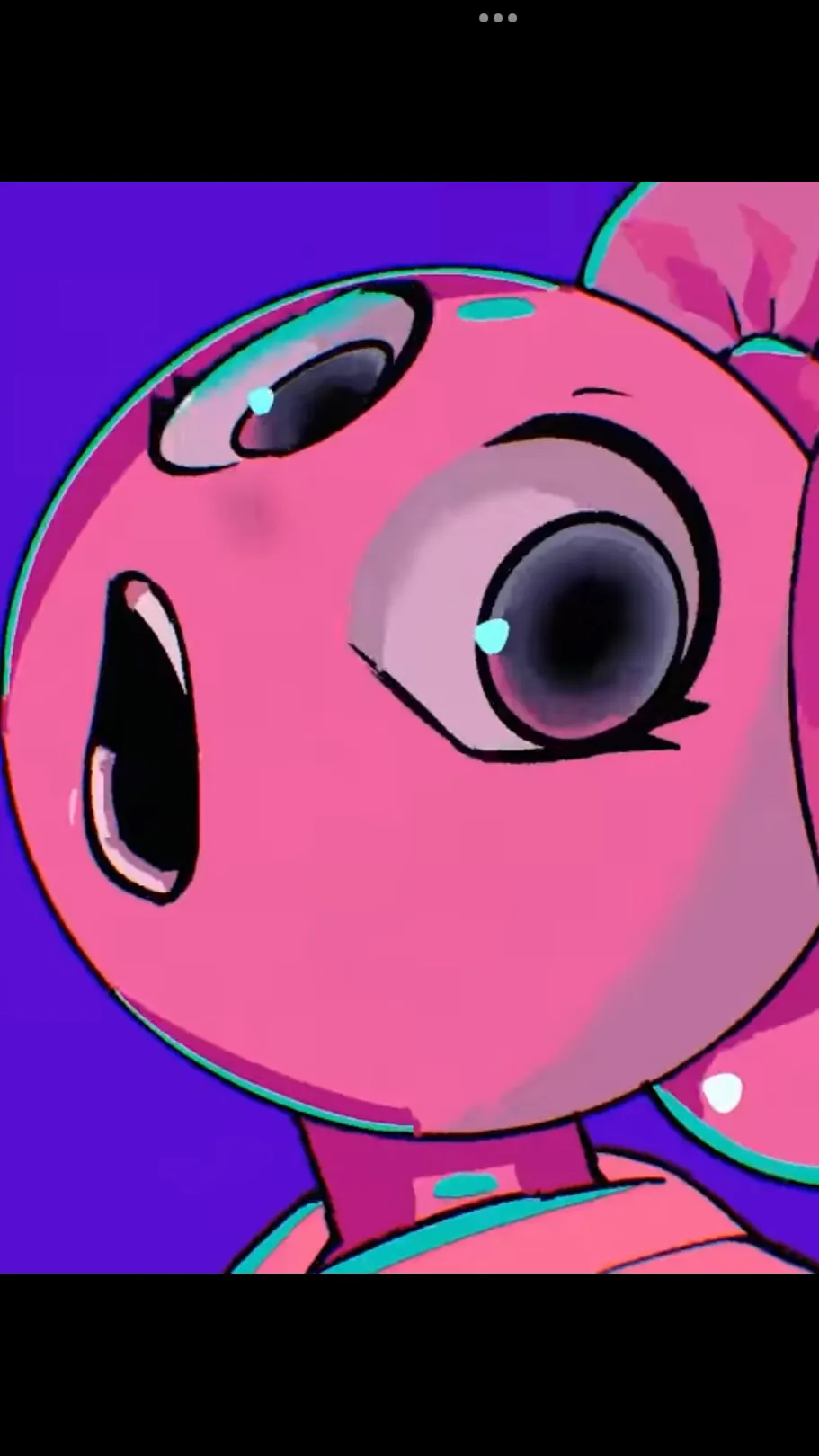 ai character: StrawberryCookie. background