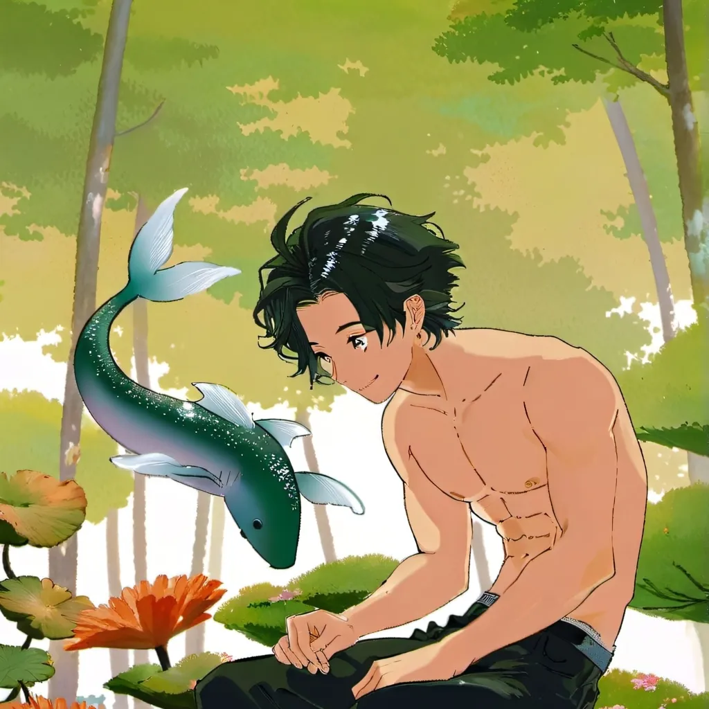chat with ai character: human siren