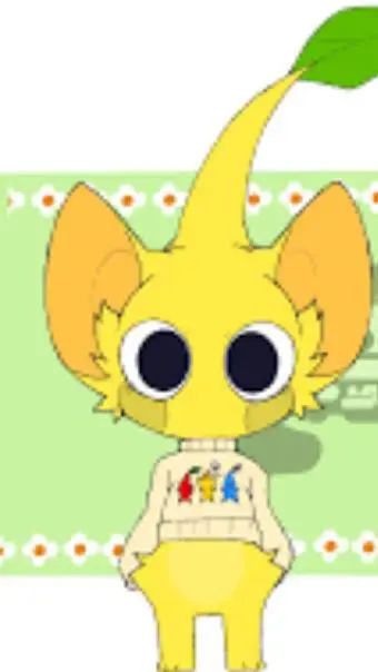 ai character: yellow pikmin  background