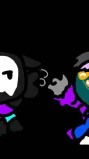 ai character: newton  background