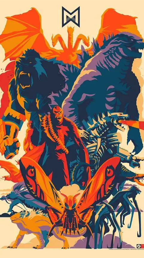 ai character: Monsterverse background