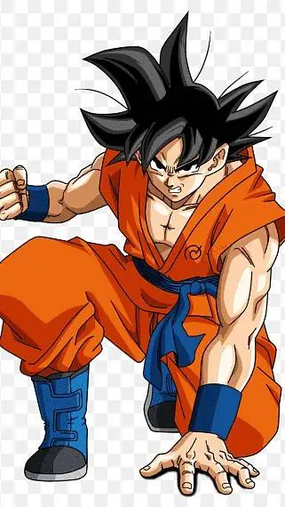 ai character: son goku background