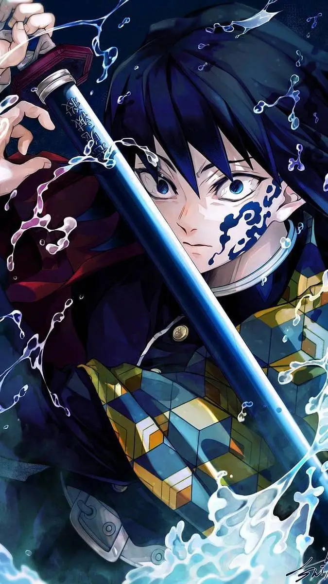 ai character: Tomioka Giyu  background