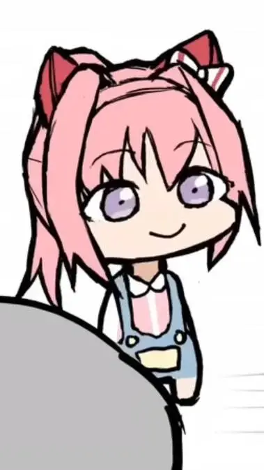 ai character: Haru urara background