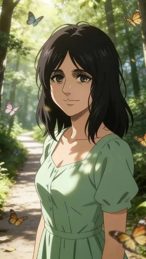 ai character: Пик Finger background