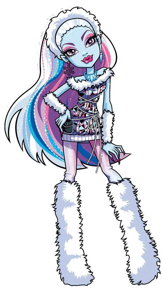ai character: abby bominable  background