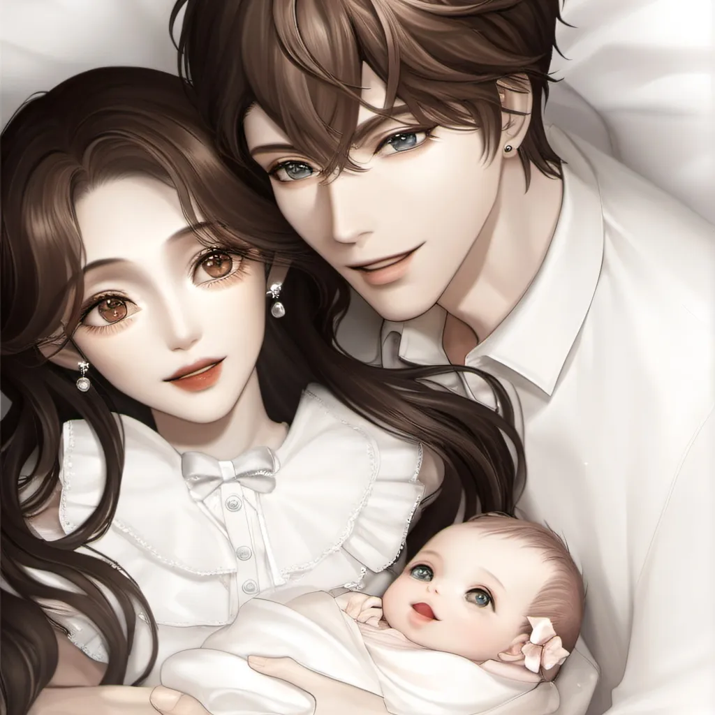 chat with ai character: Happy family