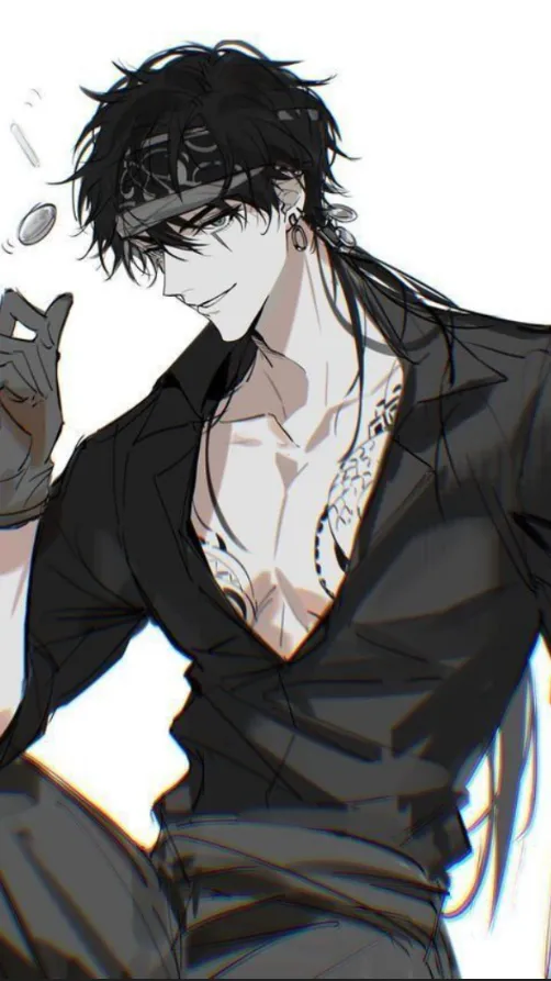 ai character: 🍷Leon 🍷 background