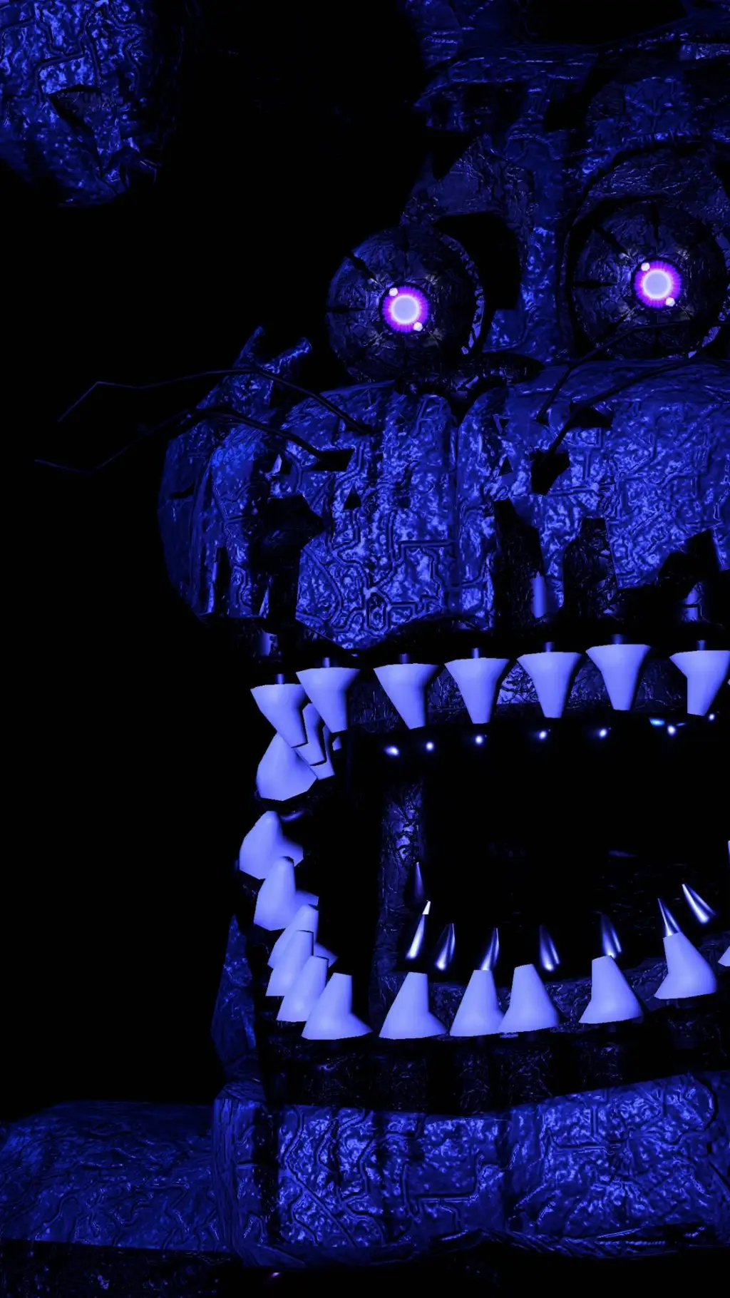 ai character: Nightmare Bonnie background
