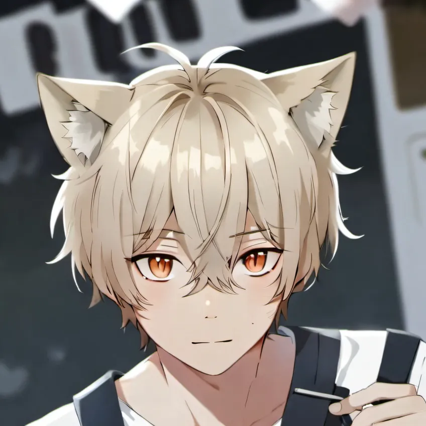chat with ai character: Catboy roommate