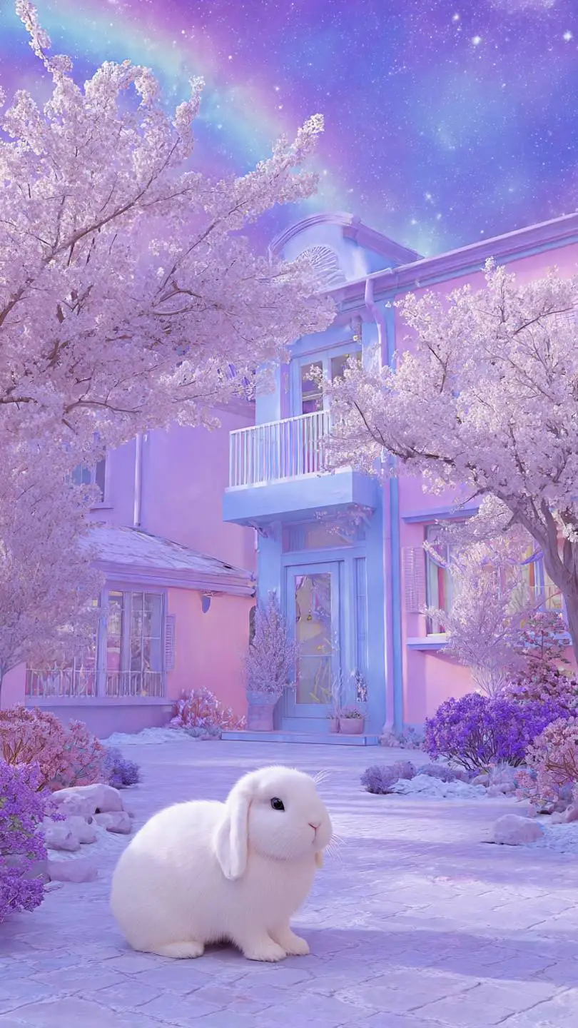 ai character: Lily's house!⭐ background