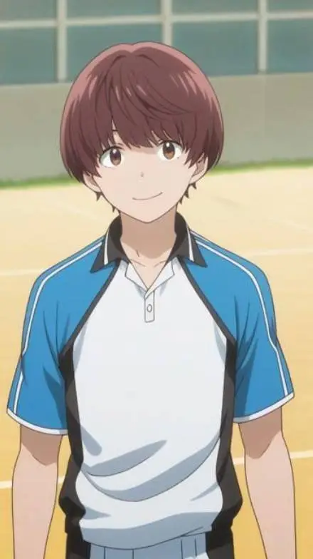 ai character: Kotarou Asagiri.  background