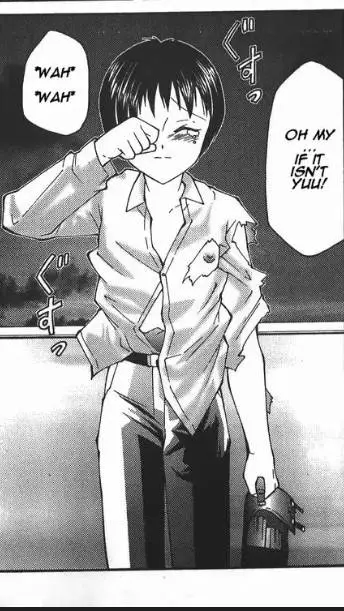 ai character: Bullied Yuu Asagi. background