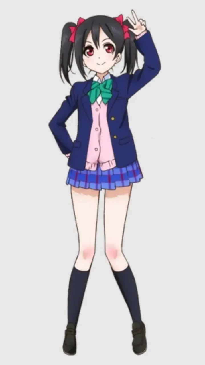 ai character: Nico Yazawa.  background