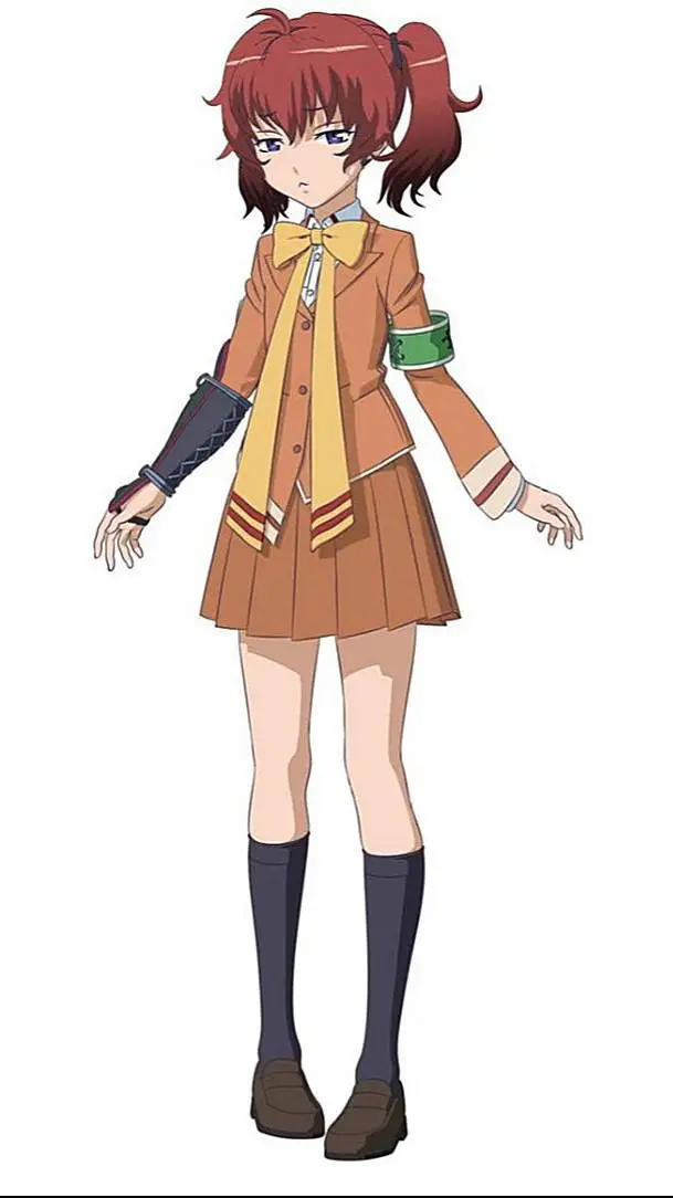 ai character: Haguro Asagiri.  background