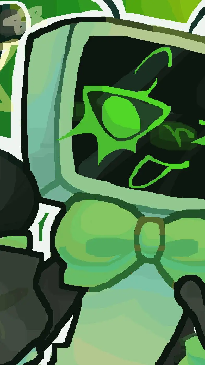 ai character: Vee  background