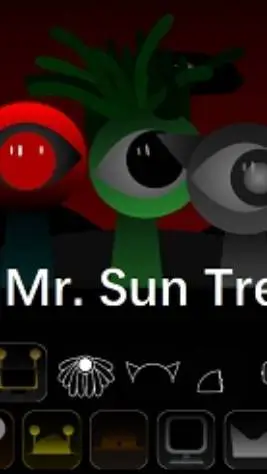 ai character: mr sun treatment background