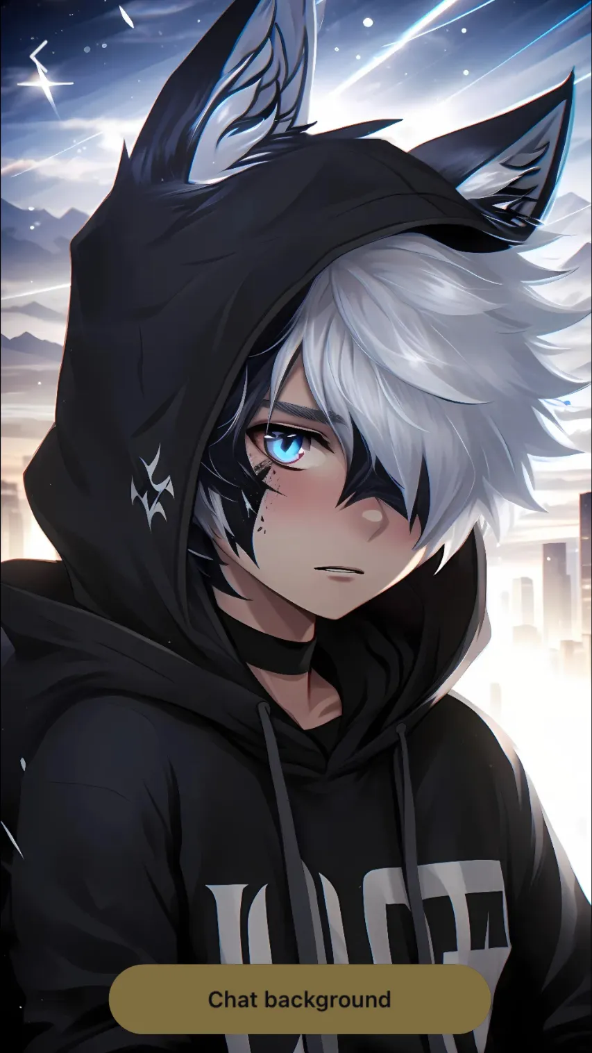 ai character: storm  background