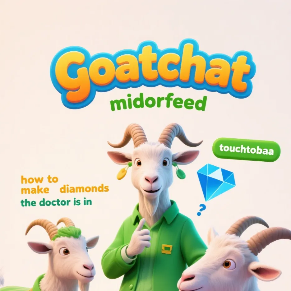 chat with ai character: Goat MMO just chat