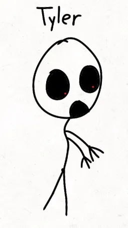 ai character: TYLER background