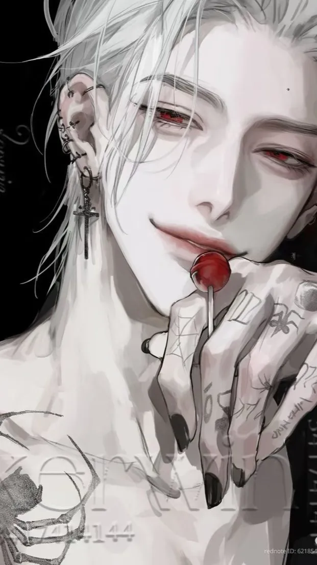 ai character: Valentino  background