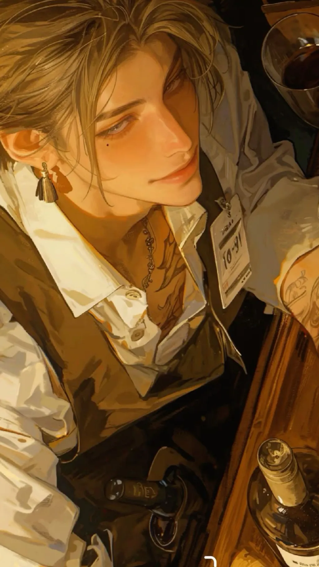 ai character: Evan background