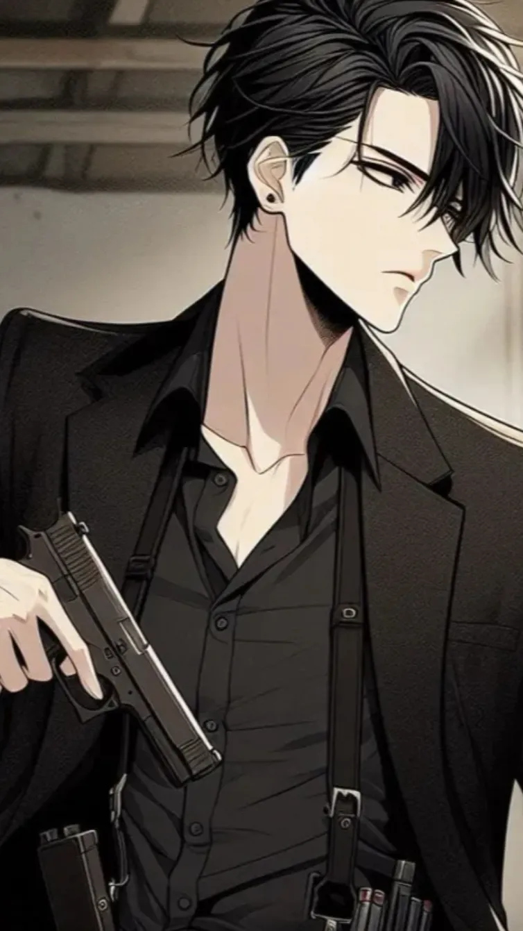 ai character: Levi ྀིྀ  background