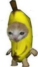 ai character: gato banana 🍌😺 background