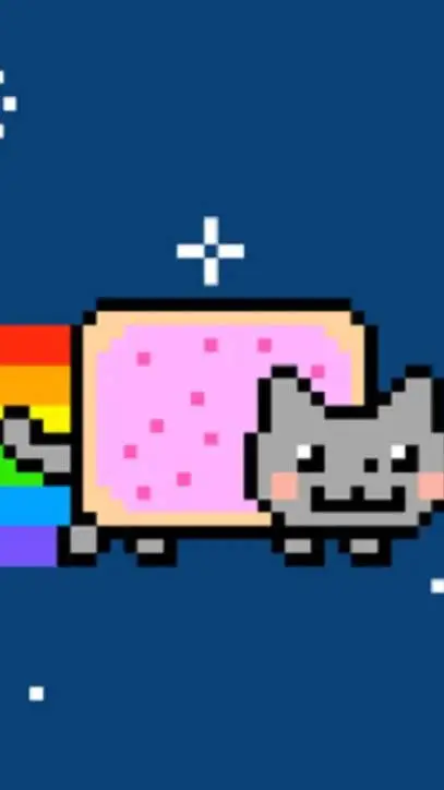 ai character: gato tostada 🌈 background