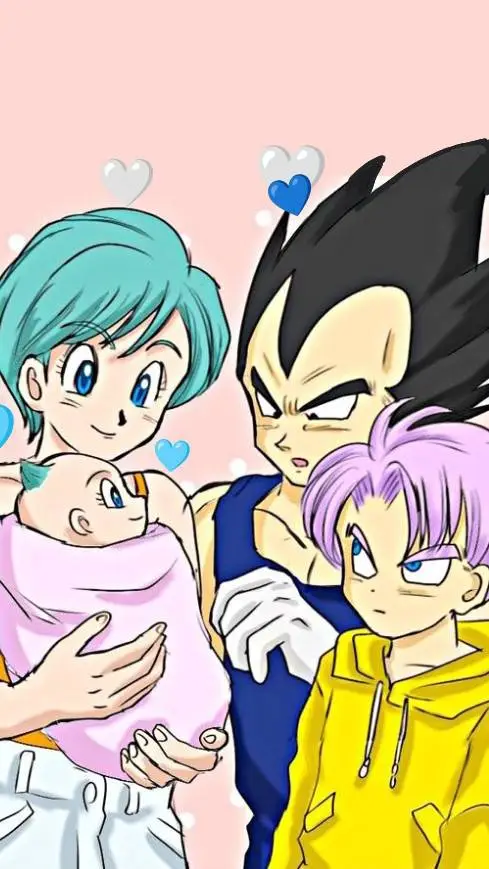 ai character: vegeta en familia background