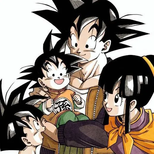 chat with ai character: Goku en familia 
