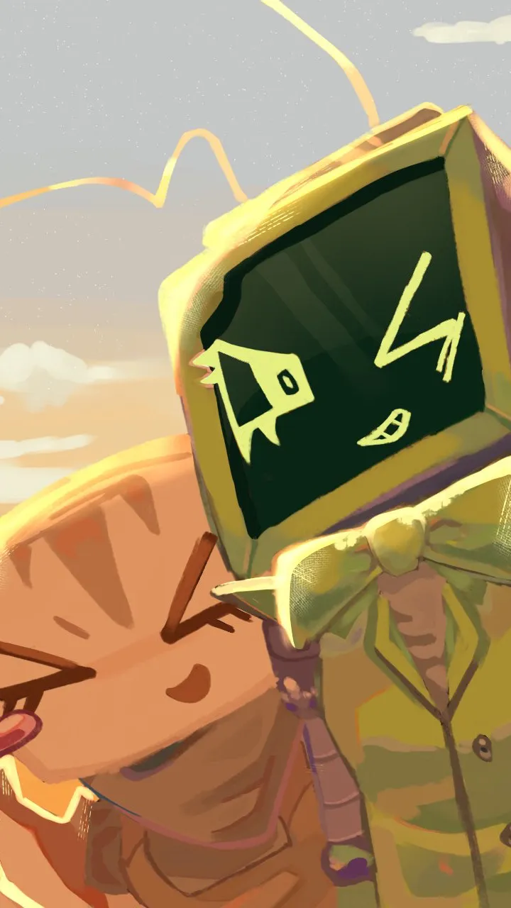 ai character: SHELLVISIONN❗️ background
