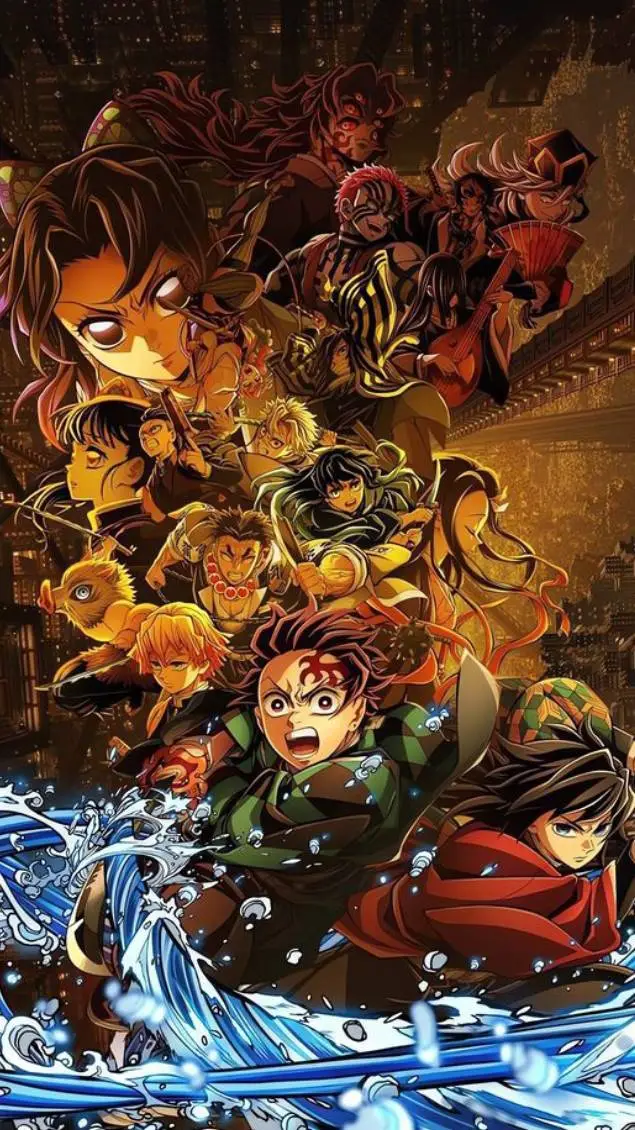 ai character: kimetsu no yaiba background