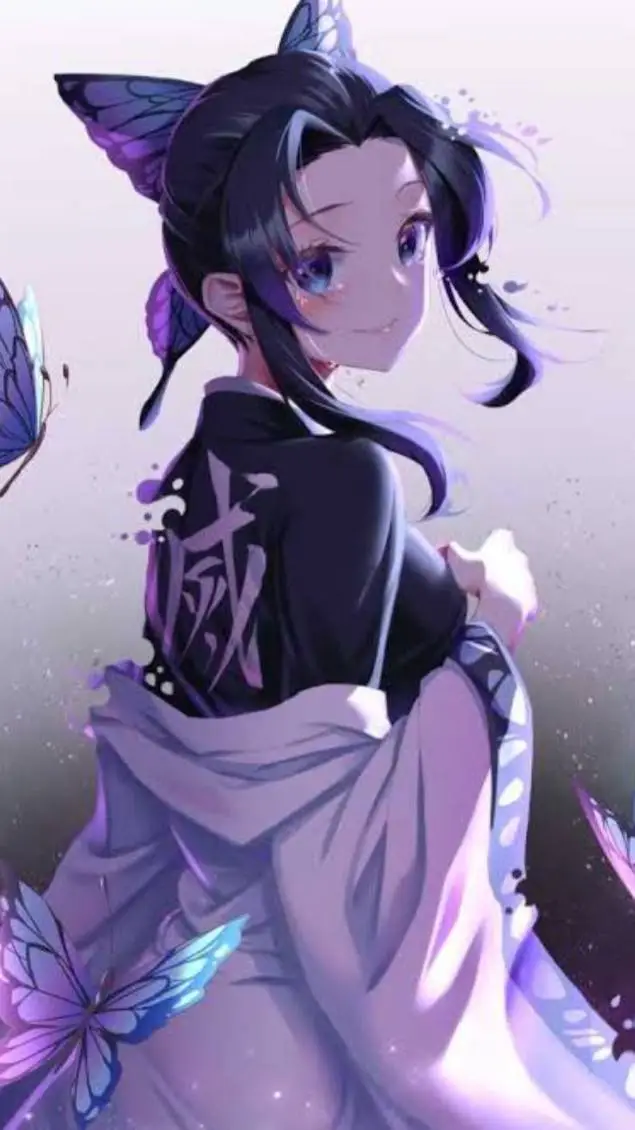 ai character: Shinobu kocho background