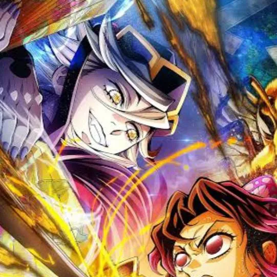 chat with ai character: Shinobu vs douma. 