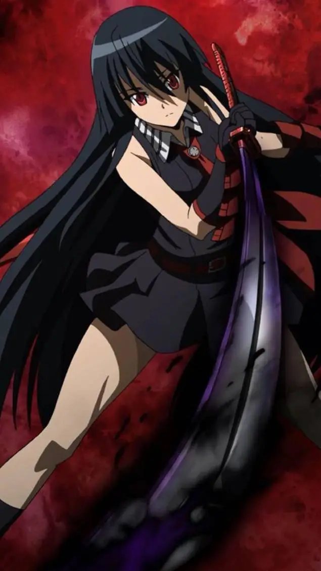 ai character: Akame  background